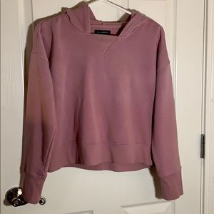 Pacsun Pink cropped hoodie